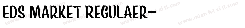 Eds Market Regulaer字体转换
